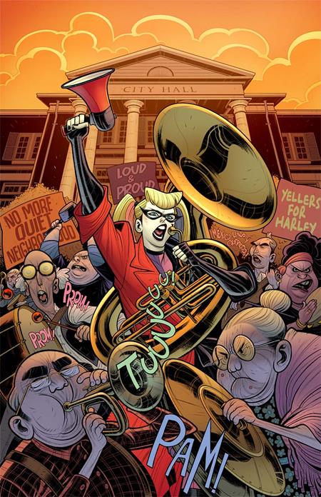 HARLEY QUINN #58 CVR D ELIZABETH TORQUE CARD STOCK VAR (1/28/2026)