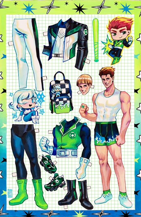 GREEN LANTERN CORPS #12 CVR B RIAN GONZALES CARD STOCK VAR (1/14/2026)