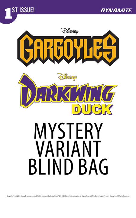 GARGOYLES DARKWING DUCK #1 CVR F BLIND BAG VAR (1/14/2026)