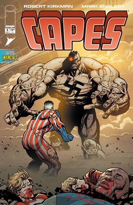 INVINCIBLE UNIVERSE CAPES #3 CVR A RYAN OTTLEY & DAVE MCCAIG (1/28/2026)