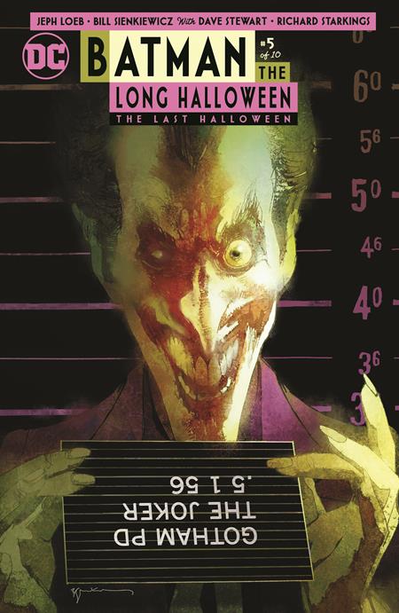 BATMAN THE LONG HALLOWEEN THE LAST HALLOWEEN #5 (OF 10) CVR B BILL SIENKIEWICZ CARD STOCK VAR (2/26/2025)