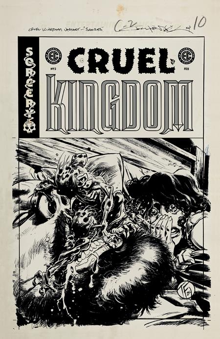 EC CRUEL KINGDOM #2 (OF 5) CVR D INC 1:20 TOM FOWLER B&W ARTIST EDITION VAR (2/5/2025)