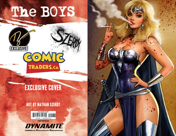 THE BOYS #1 NATHAN SZERDY NYCC EXCLUSIVE MAEVE VIRGIN VARIANT (8/27/2025)