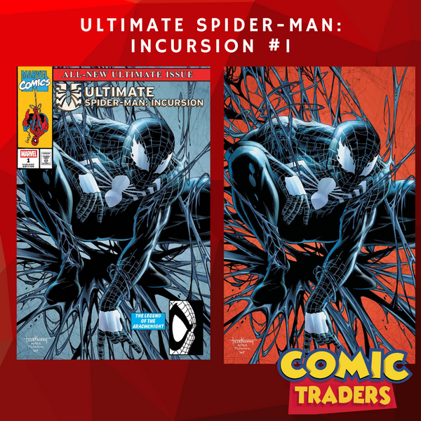 ULTIMATE SPIDER-MAN: INCURSION #1 TYLER KIRKHAM EXCLUSIVE VARIANT 2 PACK (6/4/2025) SHIPS 7/4/2025