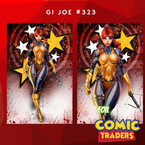 GI JOE A REAL AMERICAN HERO #323 JAMIE TYNDALL EXCLUSIVE VIRGIN VARIANT 2 PACK (12/10/2025) SHIPS 1/10/2026