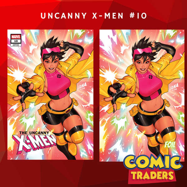 UNCANNY X-MEN #10 DAVID NAKAYAMA EXCLUSIVE VARIANT 2 PACK (2/19/2025) SHIPS 3/19/2025 BACKISSUE