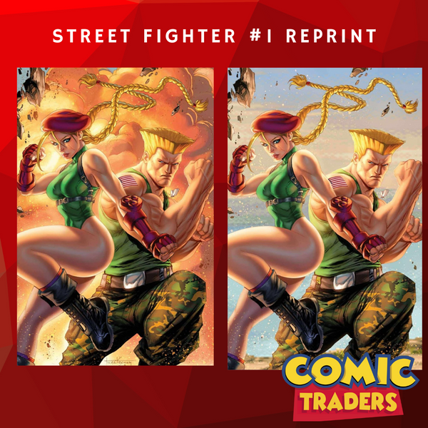 STREET FIGHTER #1 - 2025 EDITION TYLER KIRKHAM EXCLUSIVE VARIANT 2 PACK (7/23/2025) SHIPS 8/23/2025 (7/23/2025) SHIPS 8/23/2025