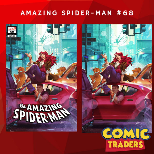 AMAZING SPIDER-MAN #68 MATEUS MANHANINI EXCLUSIVE VARIANT 2 PACK (2/19/2025) SHIPS 3/19/2025