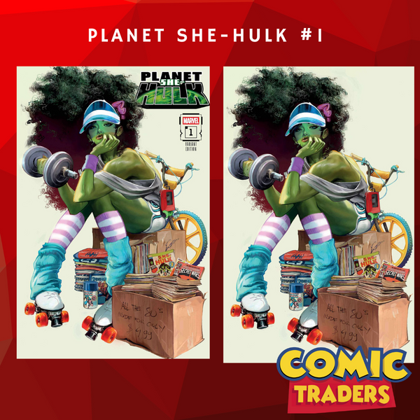 PLANET SHE-HULK #1 ALEXANDER LOZANO EXCLUSIVE VARIANT 2 PACK (11/5/2025) SHIPS 12/5/2025