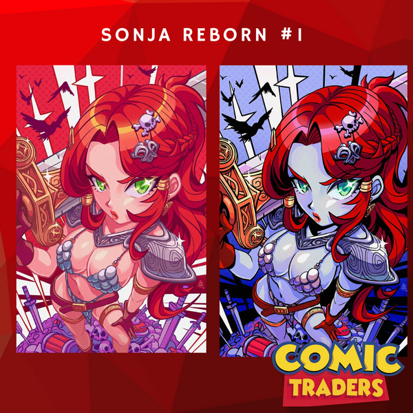 SONJA REBORN #1 ANACATHIE EXCLUSIVE VIRGIN EXCLUSIVE 2 PACK (8/6/2025) SHIPS 9/6/2025