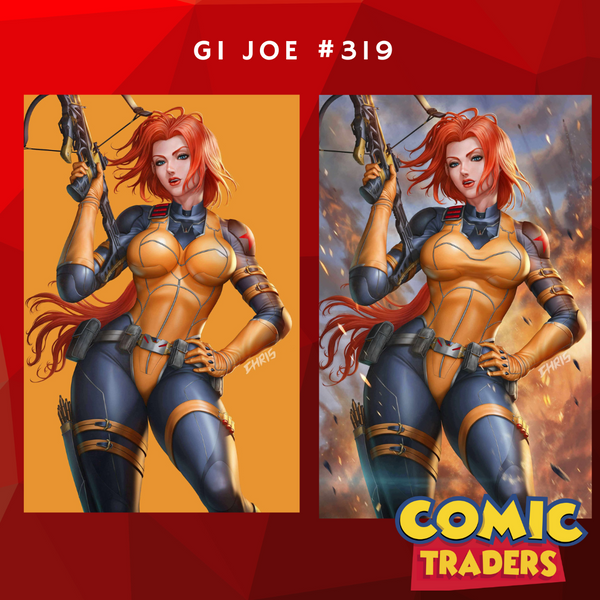GI JOE A REAL AMERICAN HERO #319 CHRIS NG EXCLUSIVE VARIANT 2 PACK (8/6/2025) SHIPS 9/6/2025