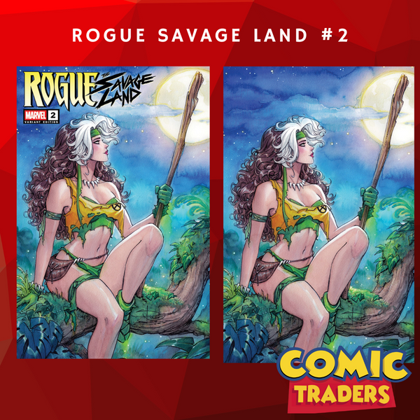 ROGUE: THE SAVAGE LAND #2 SABINE RICH EXCLUSIVE VARIANT 2 PACK (2/26/2025) SHIPS 3/26/2025