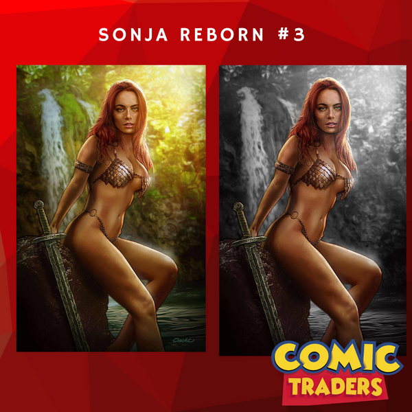 SONJA REBORN #3 ROB CSIKI EXCLUSIVE VIRGIN VARIANT 2 PACK (10/22/2025) SHIPS 11/22/2025