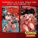 VAMPIRELLA #3 & RED SONJA SHE DEVIL WITH SWORD #2 EXCLUSIVE VARIANT 2 PACK (6/17/2026) SHIPS 7/17/2026