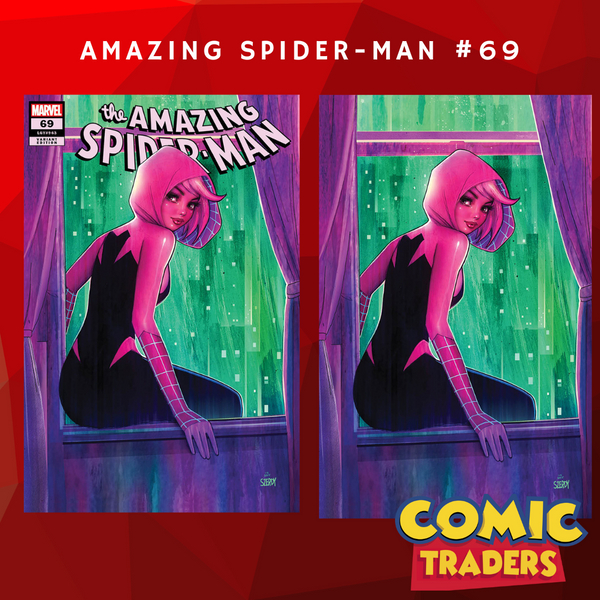 AMAZING SPIDER-MAN #69 NATHAN SZERDY EXCLUSIVE VARIANT 2 PACK (3/12/2025) SHIPS 4/12/2025