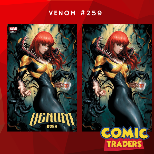 VENOM #259 KENDRICK LIM EXCLUSIVE VARIANT 2 PACK (BLACK VIRGIN) (6/24/