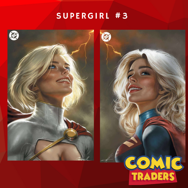 SUPERGIRL #3 PARRILLO/COHEN CONNECTING EXCLUSIVE VIRGIN VARIANT 2 PACK (7/9/2025)