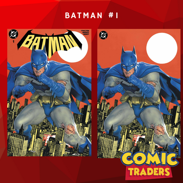 BATMAN #1 MIKE MAYHEW EXCLUSIVE VARIANT 2 PACK (9/3/2025)