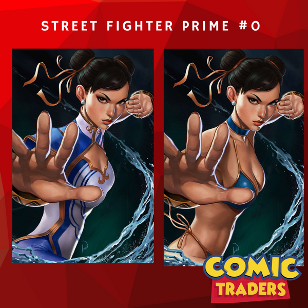 STREET FIGHTER PRIME #0 IVAN TALAVERA EXCLUSIVE VIRGIN VARIANT 2 PACK (2/19/2025) SHIPS 3/19/2025