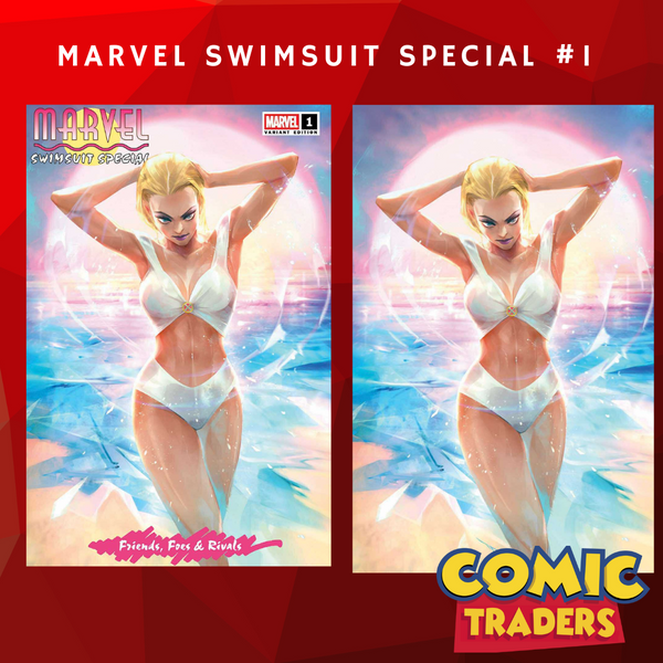 MARVEL SWIMSUIT SPECIAL: FRIENDS, FOES & RIVALS #1 IVAN TAO EXCLUSIVE VARIANT 2 PACK (7/9/2025) SHIPS 8/9/2025