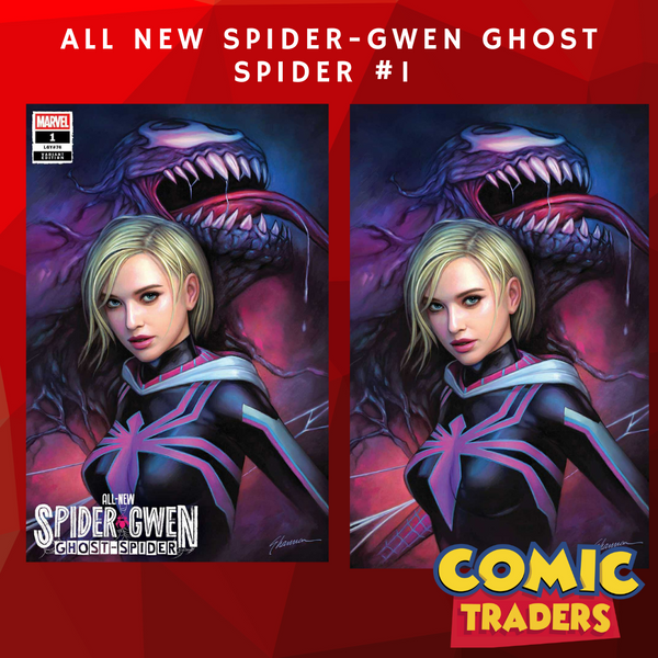 ALL-NEW SPIDER-GWEN: THE GHOST-SPIDER #1 SHANNON MAER EXCLUSIVE VARIANT 2 PACK (8/20/2025) SHIPS 9/20/2025