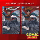 DC MARVEL SUPERMAN SPIDER-MAN