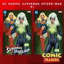 DC MARVEL SUPERMAN SPIDER-MAN