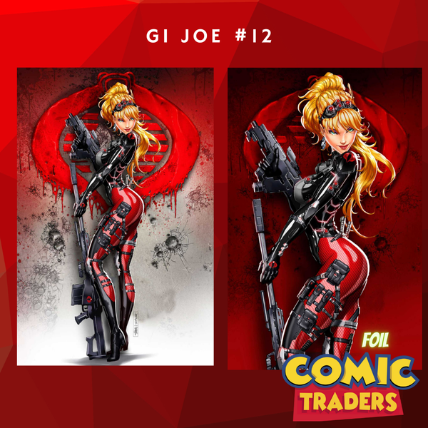 GI JOE #12 JAMIE TYNDALL EXCLUSIVE VIRGIN VARIANT 2 PACK (10/15/2025) SHIPS 11/15/2025