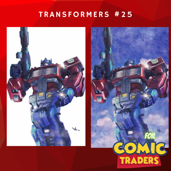TRANSFORMERS #25 MARCO TURINI EXCLUSIVE VIRGIN VARIANT 2 PACK (10/8/2025) SHIPS 11/8/2025