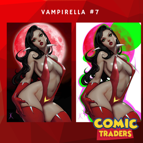 VAMPIRELLA (2025) #7 KissKiss EXCLUSIVE VIRGIN VARIANT 2 PACK (12/3/2025) SHIPS 1/3/2026