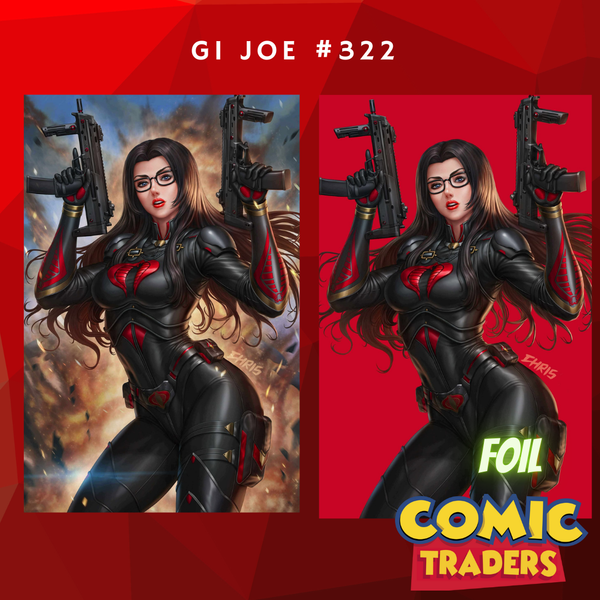 GI JOE A REAL AMERICAN HERO #322 CHRIS NG EXCLUSIVE VIRGIN VARIANT 2 PACK (11/12/2025) SHIPS 12/12/2025