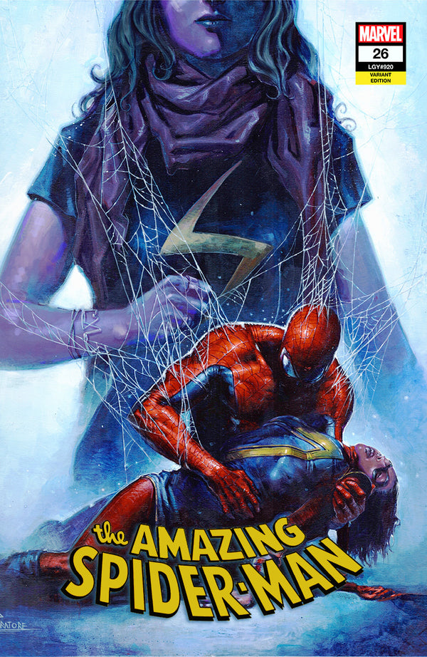AMAZING SPIDER-MAN 26 2ND PRINTING DAVIDE PARATORE EXCLUSIVE VARIANT (7/12/2023) SHIPS 8/12/2023 BACKISSUE