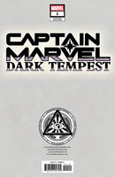 CAPTAIN MARVEL: DARK TEMPEST 1 LEIRIX EXCLUSIVE VIRGIN VARIANT (7/5/2023) SHIPS 8/5/2023 BACKISSUE
