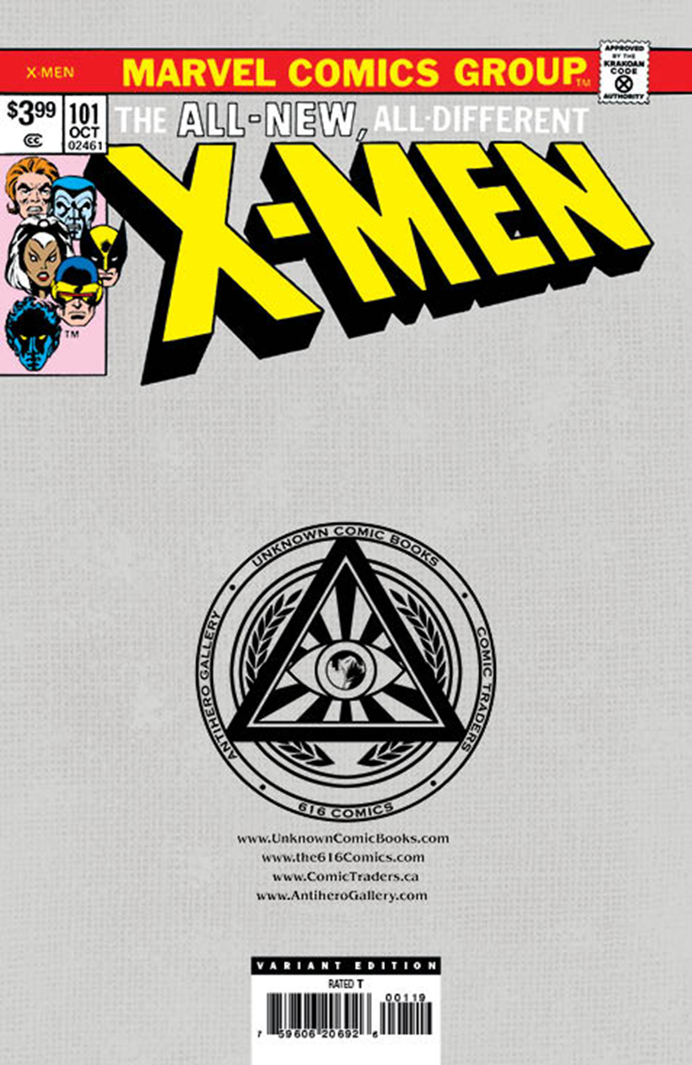X-MEN 101 FACSIMILE EDITION NATHAN SZERDY EXCLUSIVE VARIANT (7/12/2023) SHIPS 8/12/2023 BACKISSUE