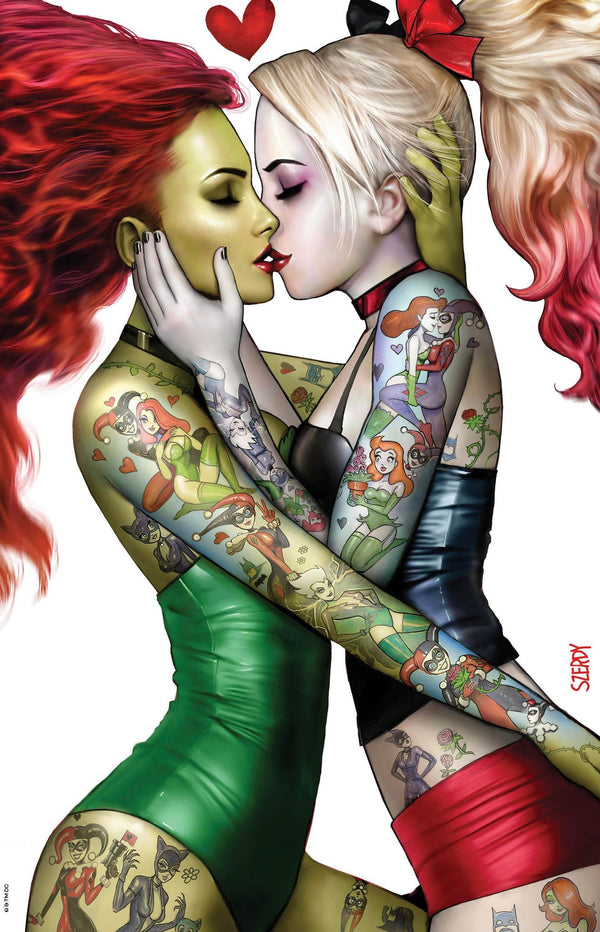 HARLEY QUINN #31 NATHAN SZERDY EXCLUSIVE VIRGIN FOIL POISON IVY VARIANT (6/27/2023) SHIPS 7/27/2023) BACKISSUE