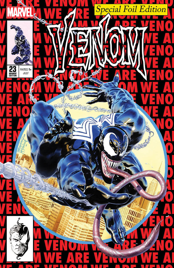 VENOM 23 MIKE MAYHEW EXCLUSIVE FOIL VARIANT (7/26/2023) SHIPS 8/26/2023