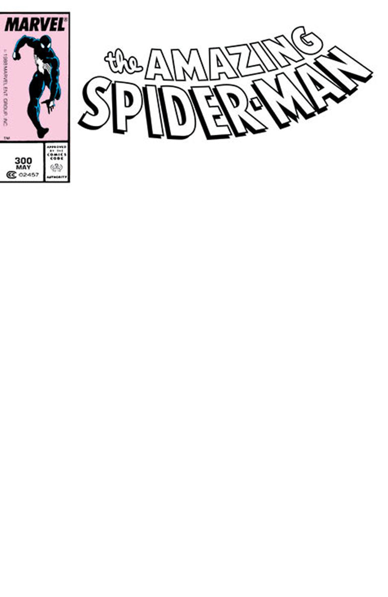 AMAZING SPIDER-MAN 300 FACSIMILE EXCLUSIVE BLANK VARIANT (8/23/2023) SHIPS 9/23/2023 BACKISSUE