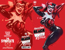 HARLEY QUINN BLACK WHITE REDDER