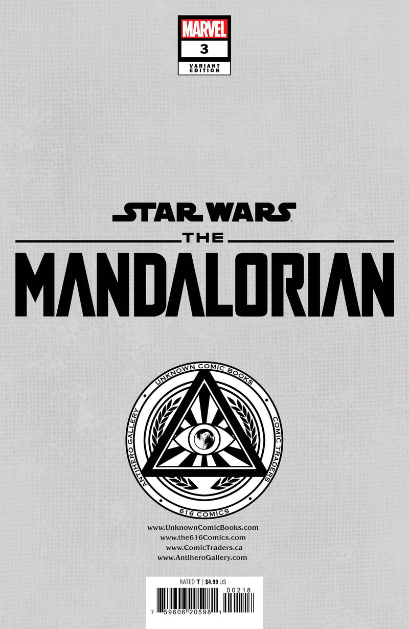 STAR WARS: THE MANDALORIAN SEASON 2 3 MICO SUAYAN EXCLUSIVE VARIANT 2 PACK (8/30/2023) SHIPS 9/30/2023 BACKISSUE