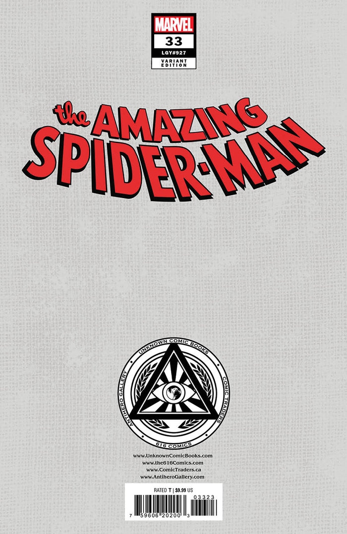 AMAZING SPIDER-MAN 33 EJIKURE EXCLUSIVE VARIANT (9/6/2023 AMAZING SPIDER-MAN 33 EJIKURE EXCLUSIVE VARIANT (9/6/2023