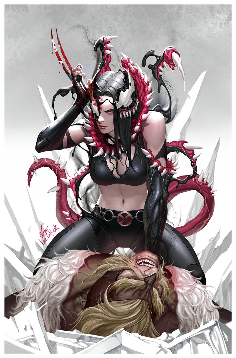 DEATH OF THE VENOMVERSE 3 INHYUK LEE EXCLUSIVE VIRGIN VARIANT (8/30/2023) SHIPS 9/30/2023 BACKISSUE