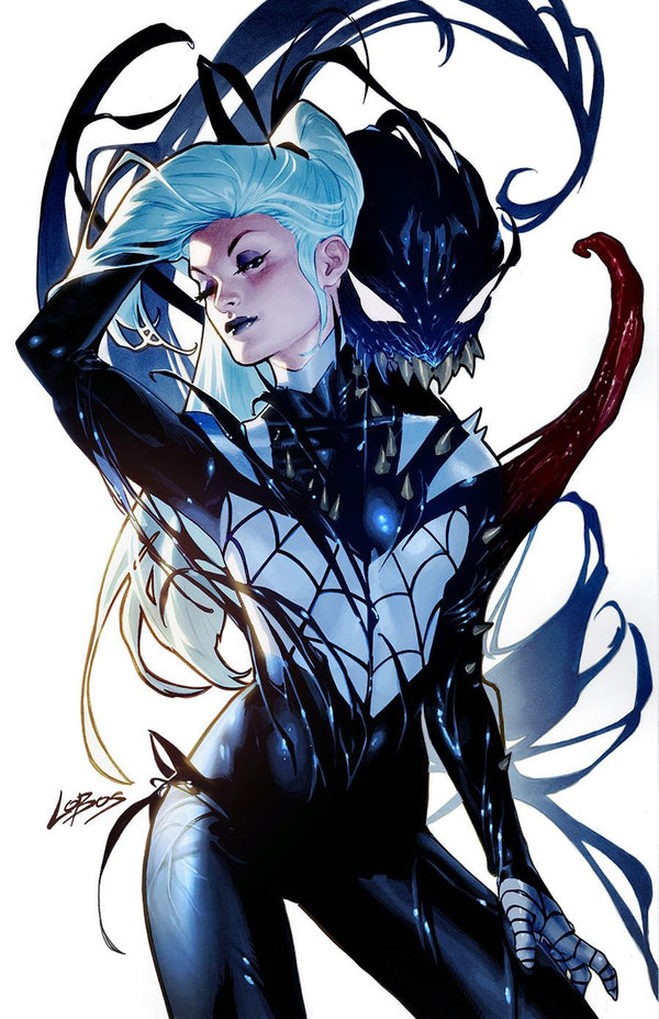 AMAZING SPIDER-MAN 32 [G.O.D.S.] LOBOS EXCLUSIVE VIRGIN VARIANT (8/23/2023) SHIPS 9/23/2023 BACKISSUE
