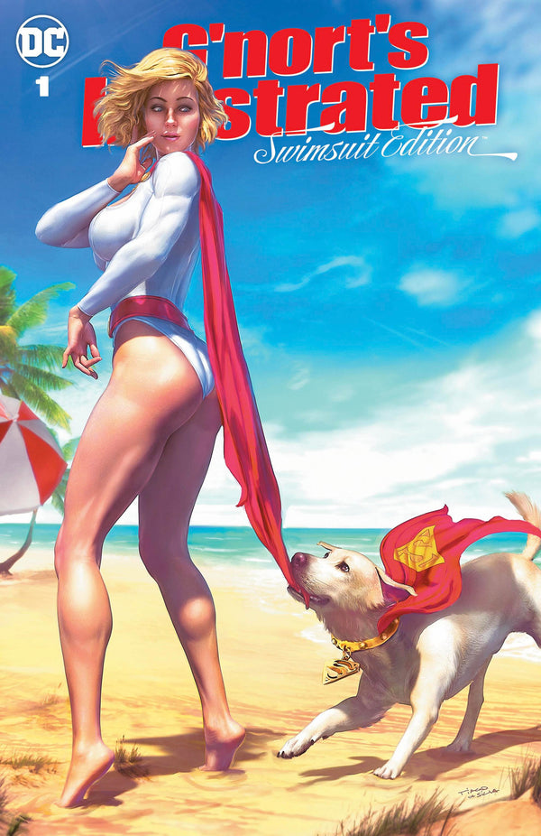 GNORTS ILLUSTRATED SWIMSUIT EDITION #1 (ONE SHOT) TIAGO DA SILVA EXCLUSIVE VARIANT (8/29/2023) SHIPS 9/29/2023 BACKISSUE