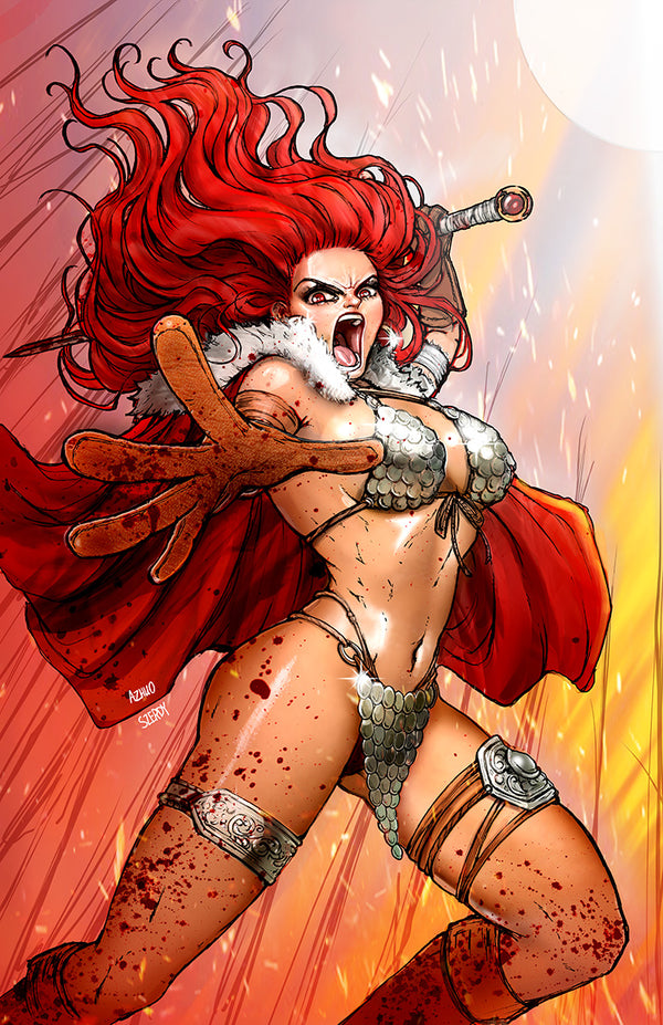 RED SONJA 2023 #3 ANNA ZHOU EXCLUSIVE VIRGIN VARIANT (9/20/2023) SHIPS 10/20/2023