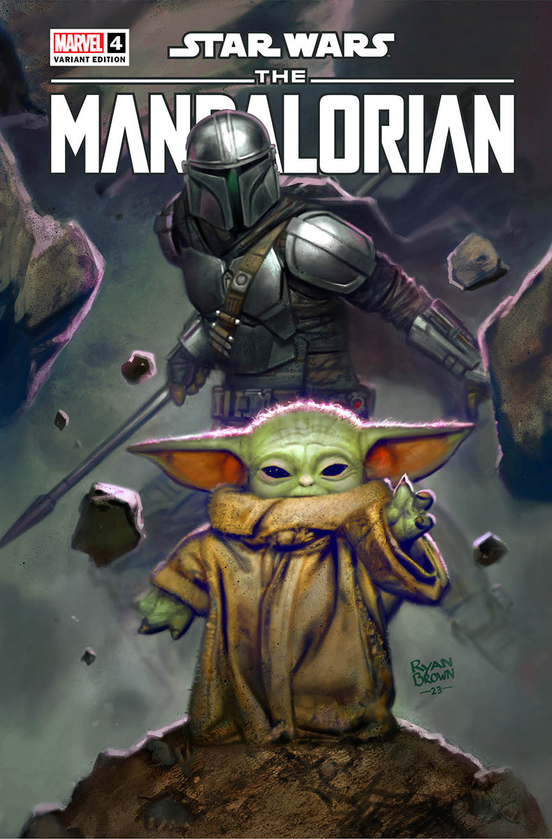 STAR WARS: THE MANDALORIAN SEASON 2 4 RYAN BROWN EXCLUSIVE VARIANT 2 PACK (9/27/2023) BACKISSUE