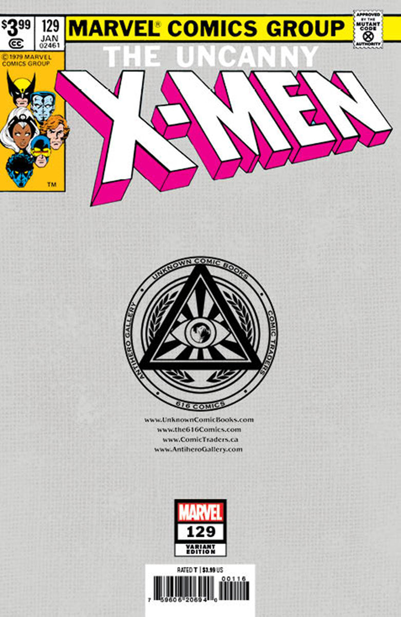 X-MEN 129 FACSIMILE EDITION NATHAN SZERDY EXCLUSIVE VARIANT 2 PACK (10/25/2023) SHIPS 11/25/2023