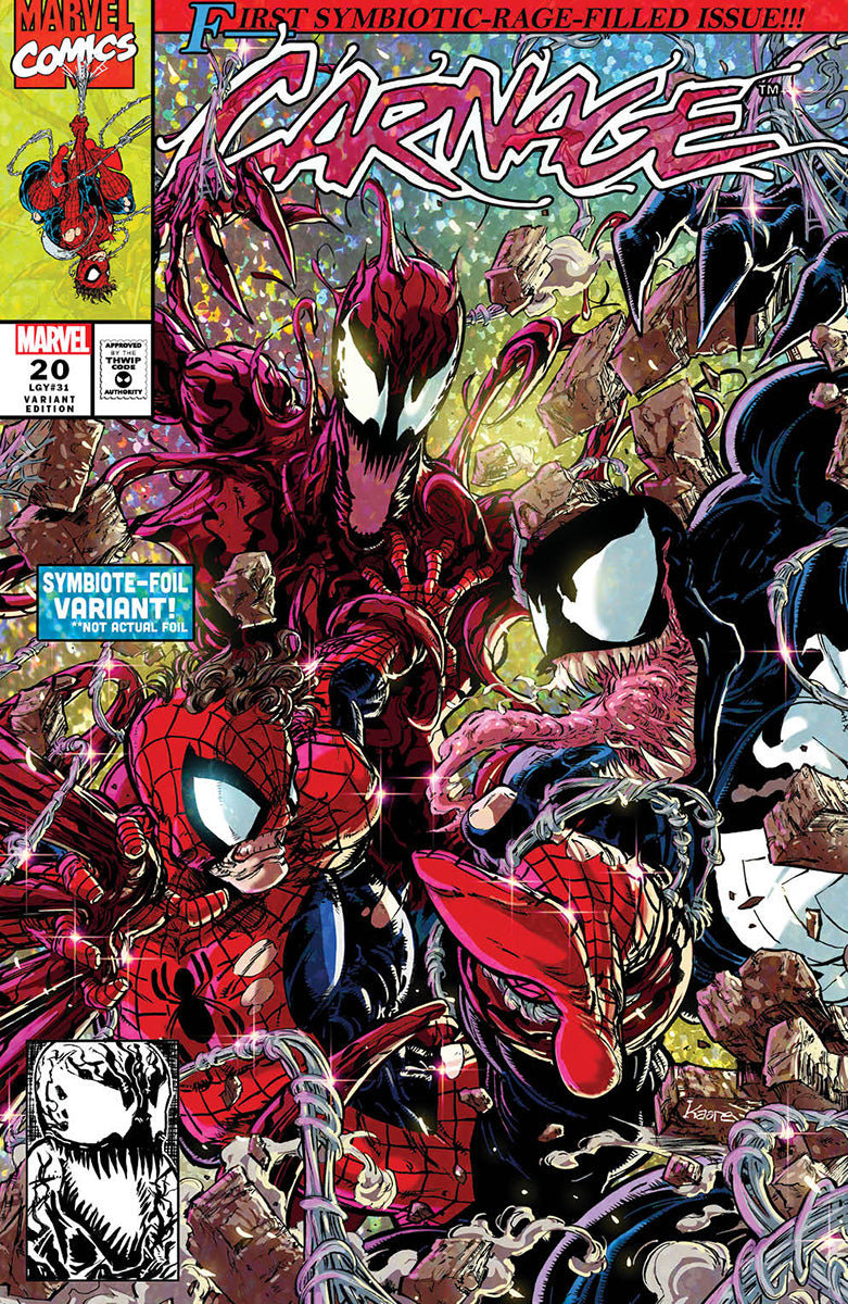 CARNAGE 1 KAARE ANDREWS EXCLUSIVE VARIANT 2 PACK (11/15/2023) SHIPS 12/15/2023 BACKISSUE