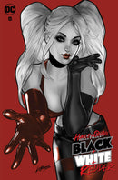 HARLEY QUINN BLACK WHITE REDDER