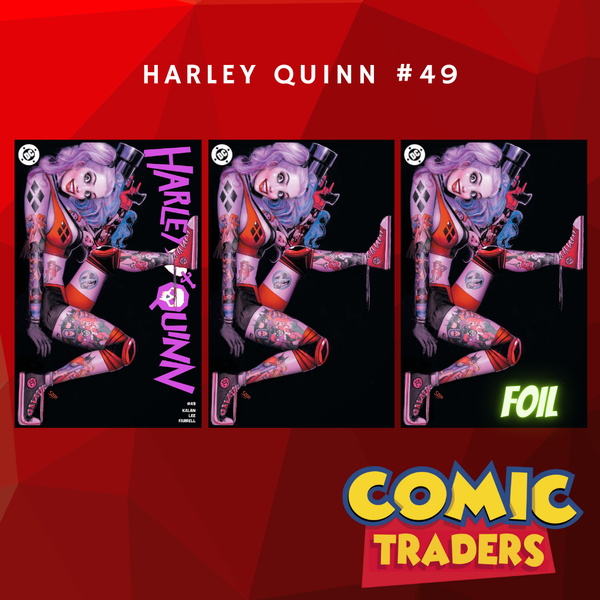 HARLEY QUINN #49 NATHAN SZERDY EXCLUSIVE VARIANT 3 PACK (3/26/2025)