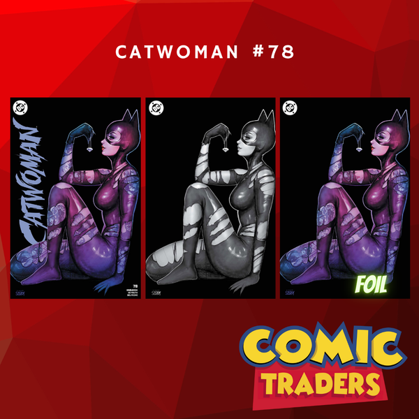 CATWOMAN #78 NATHAN SZERDY EXCLUSIVE VARIANT 3 PACK (8/20/2025)